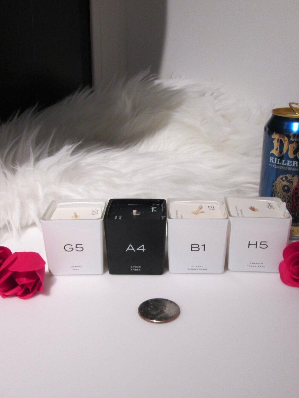 MIND GAMES 4 piece Luxury candle set